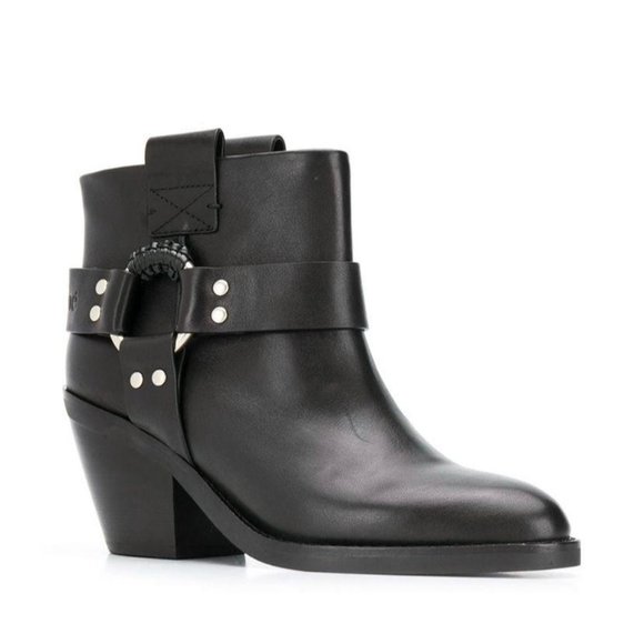 See by Chloe Eddie Ankle Western Boots NWOB 39 - Picture 3 of 14